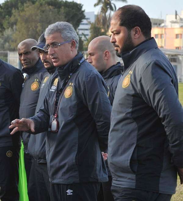المنذر الكبير في تدريبات اليوم