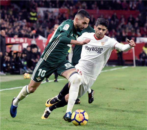 لقطة من المباراة