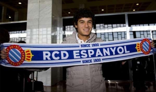 كوتينيو يحمل شعار إسبانيول - أرشيفية