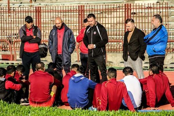 من تدريبات الفريق