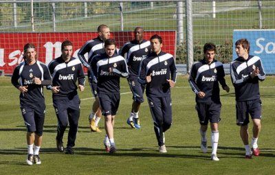 صورة لتمارين ريال مدريد يوم أمس