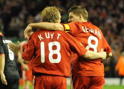 فرحة جيرارد وكاوت امام بنفيكا