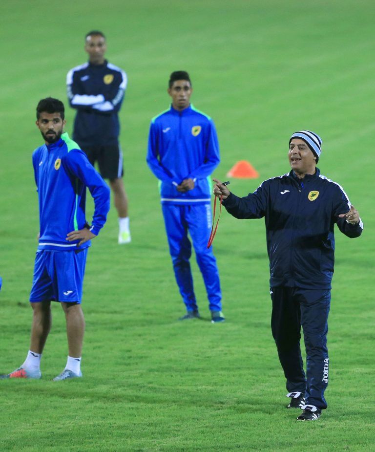 جانب من تدريبات الخليج 