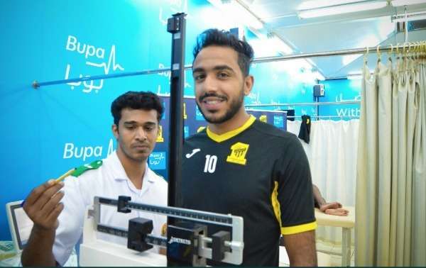 لاعبو الاتحاد يخضعون للفحوصات