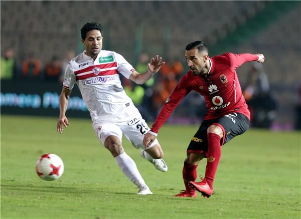 جانب من مباراة القمة