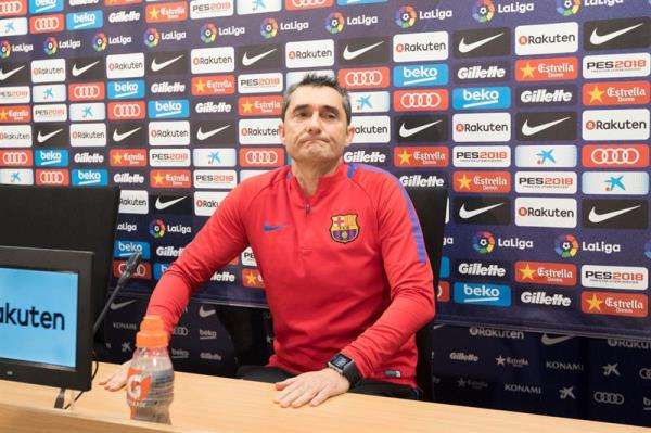 إرنستو فالفيردي مدرب برشلونة