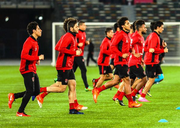 تدريبات الأهلي