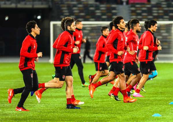 تدريبات الأهلي