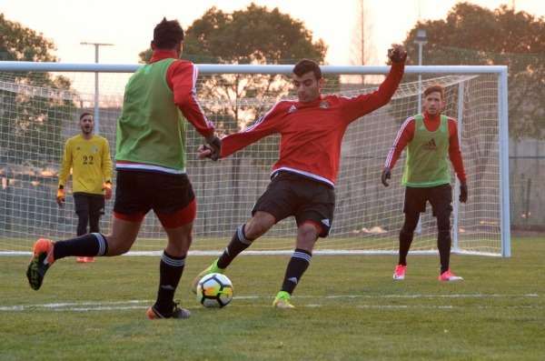 من تدريبات اليوم