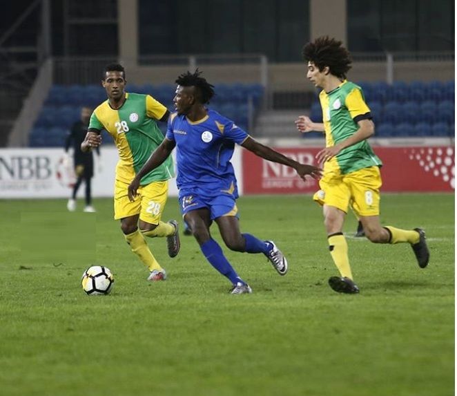 لقطة من المباراة