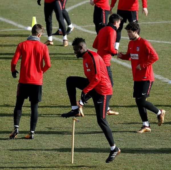 من تدريبات أتليتكو مدريد