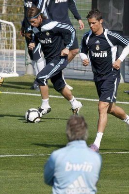 صورة من تدريبات ريال مدريد اليوم