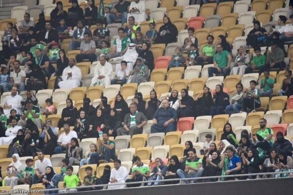 نساء السعودية في مدرجات الجوهرة