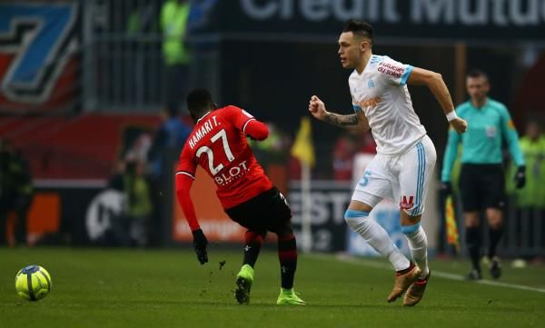 لقطة من المباراة