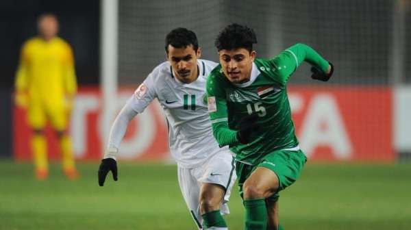 لقطة من المباراة