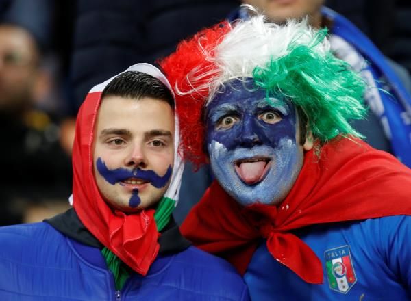 جماهير المنتخب الإيطالي