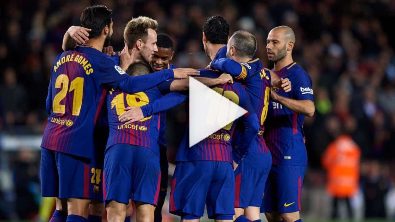 لاعبو برشلونة