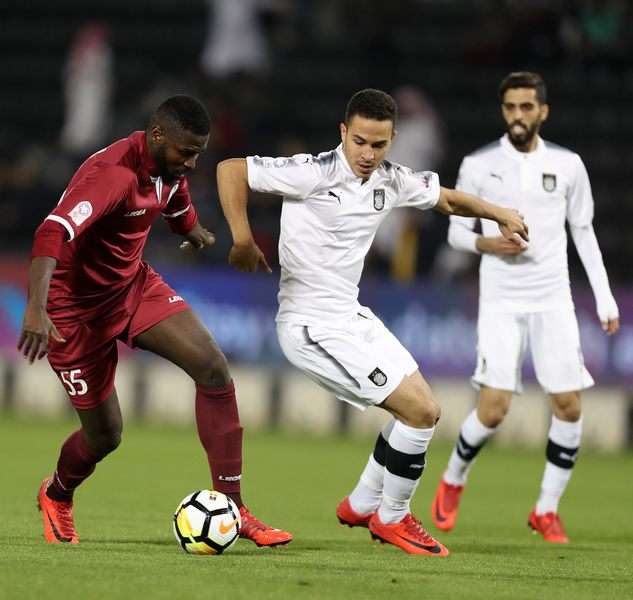 من مباراة السد والمرخية