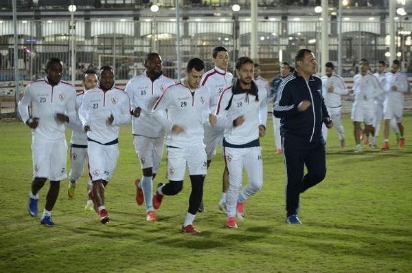 من تدريبات الزمالك