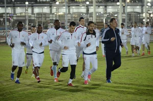 من تدريبات الزمالك