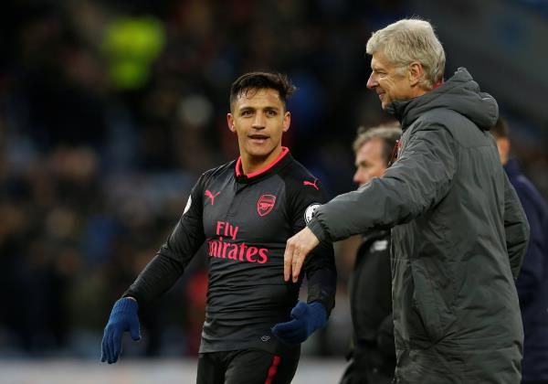 فينجر مع سانشيز