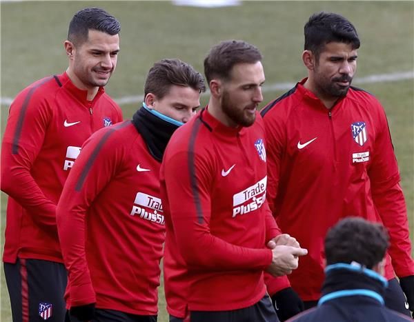 لاعبو أتلتيكو مدريد