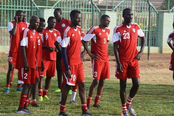 لاعبو منتخب السودان المحلي