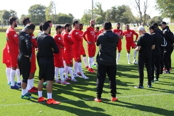 من مران المنتخب (أرشيفية) 