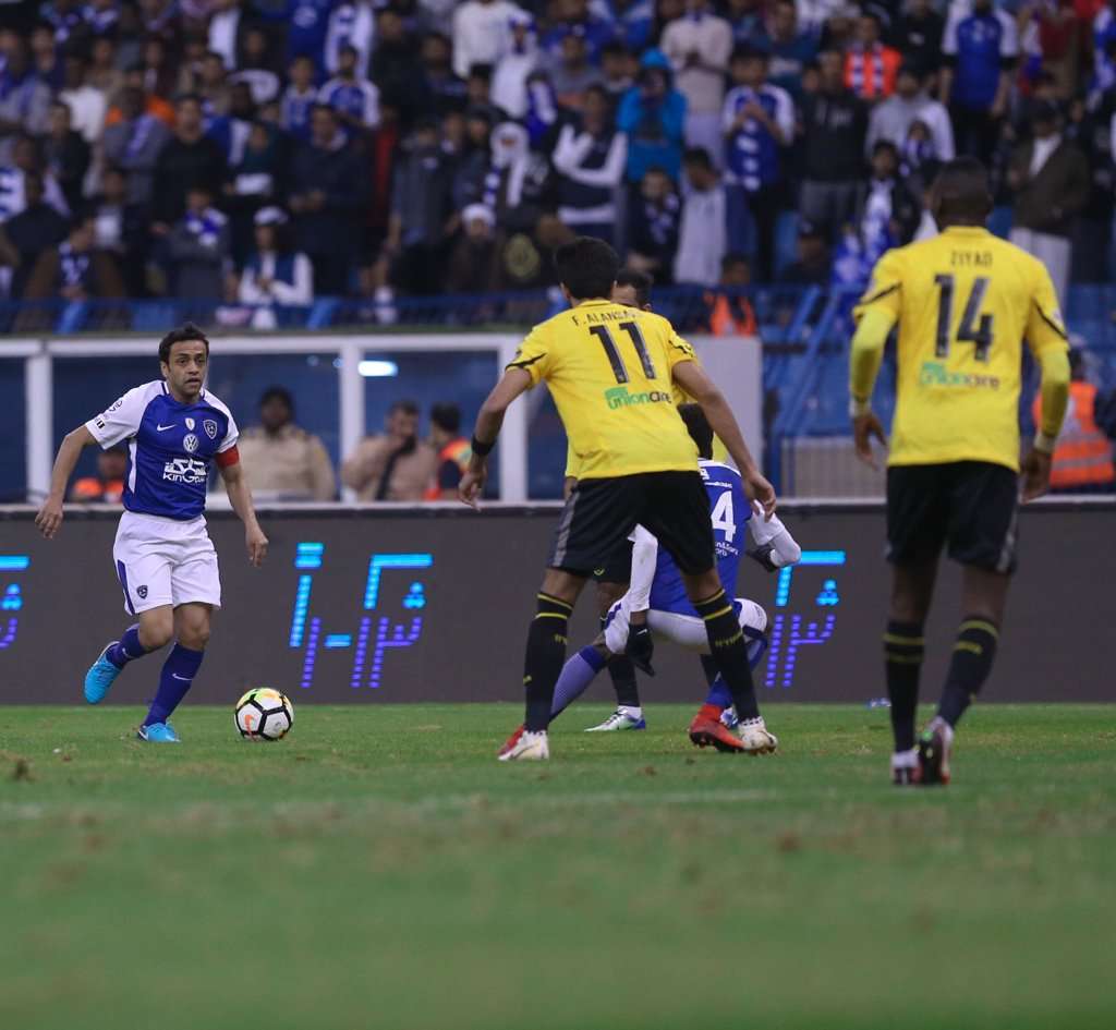 من إحدى مباريات الهلال