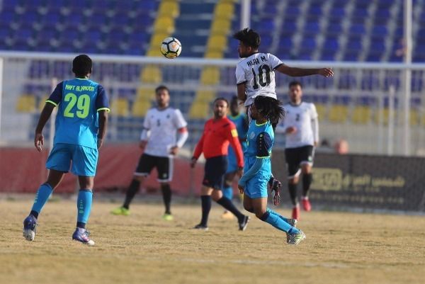 لقطة من المباراة