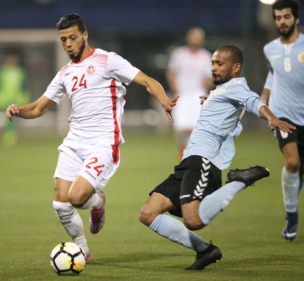 لقطة من المباراة