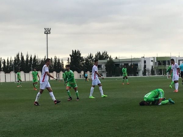 جانب من المباراة