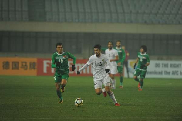 من لقاء الأردن والعراق اليوم