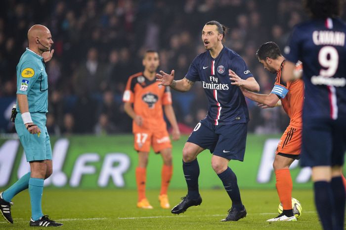 زلاتان إبراهيموفيتش وتوني شابرون