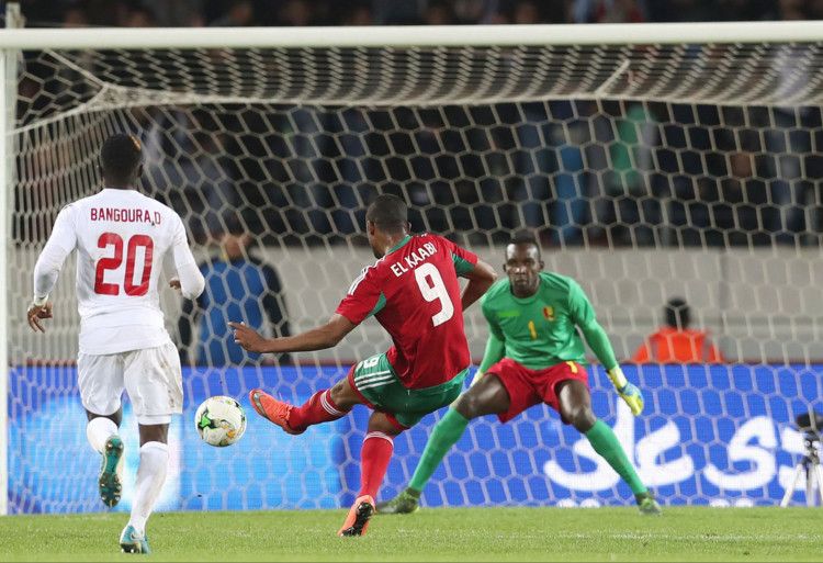 جانب من المباراة