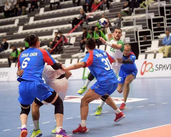 لقطة من المباراة