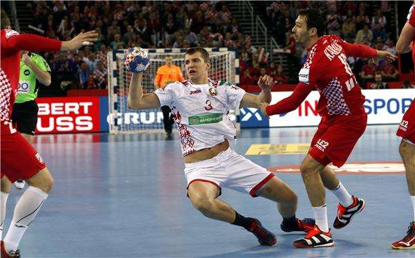 من لقاء كرواتيا وروسيا البيضاء