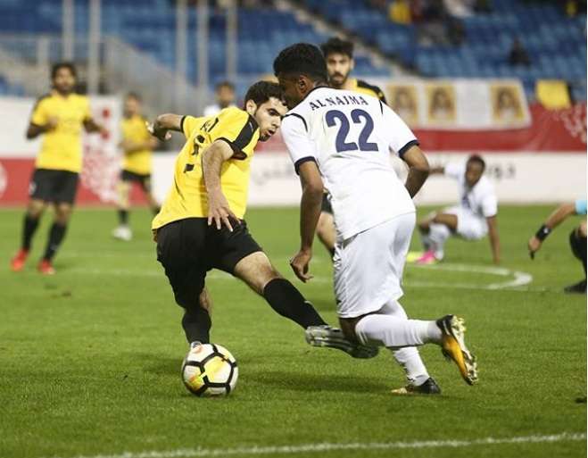 لقطة من المباراة