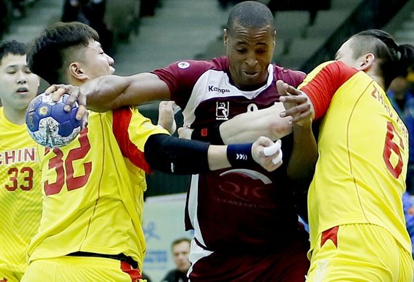 جانب من لقاء قطر والصين