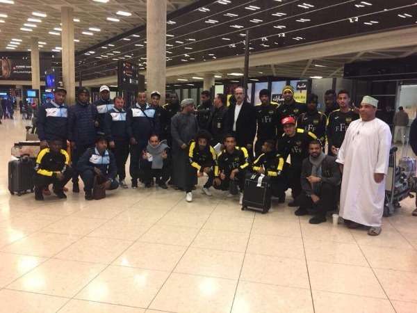 جانب من وصول البعثة