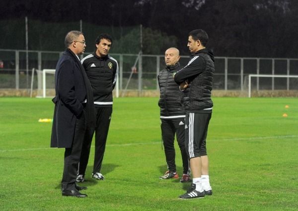 من زيارة فوزي لقجع للمنتخب المحلي