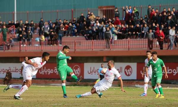 لقطة من المباراة