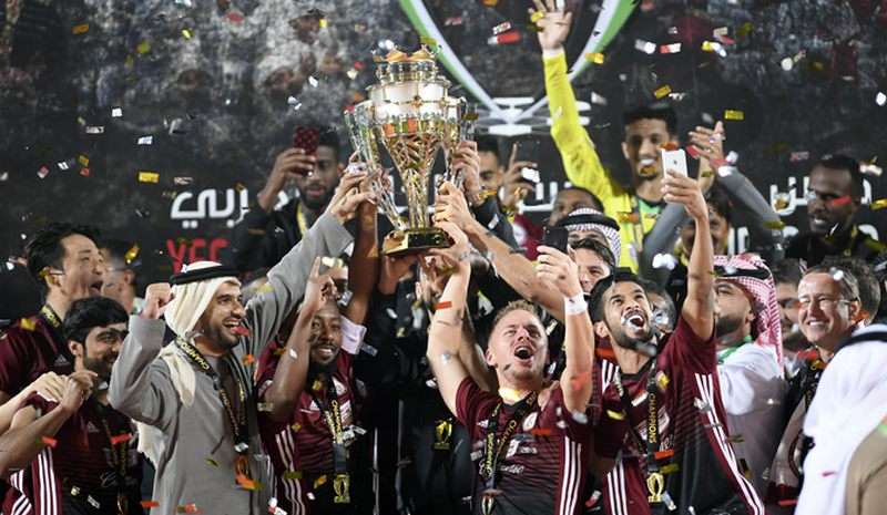 لحظة تتويج الوحدة