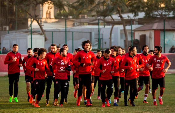 تدريبات الأهلي