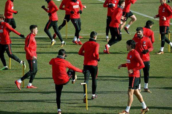 من تدريب أتليتكو مدريد