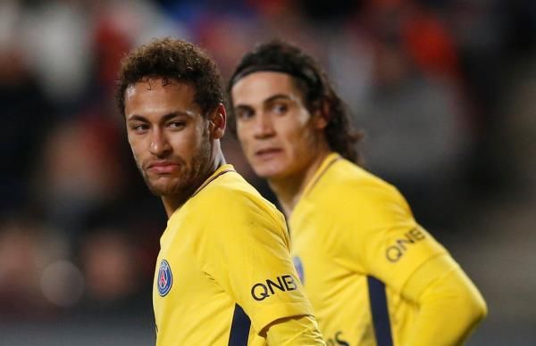  نيمار مع كافاني