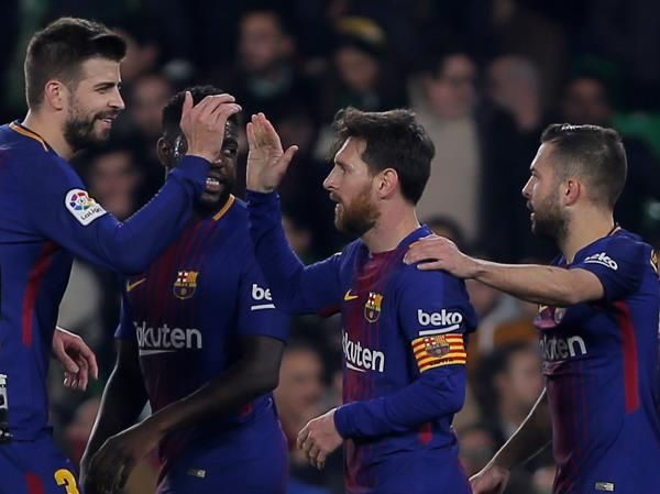 لاعبو برشلونة 