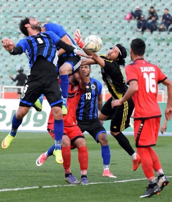 جانب من المباراة