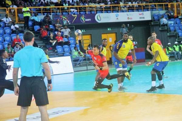 جانب من مباراة مصر والكونجو الديمقراطية