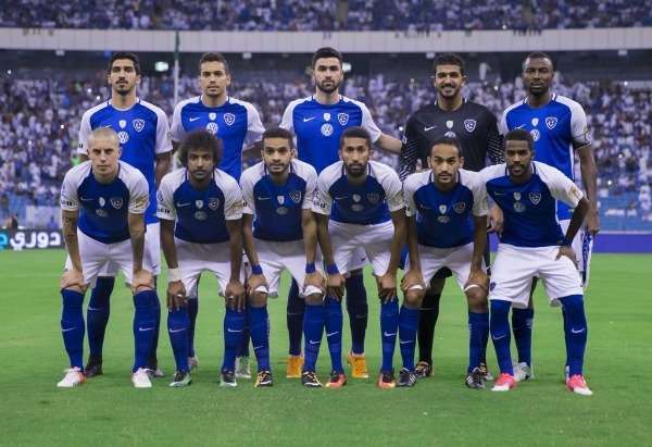 لاعبو الهلال السعودي